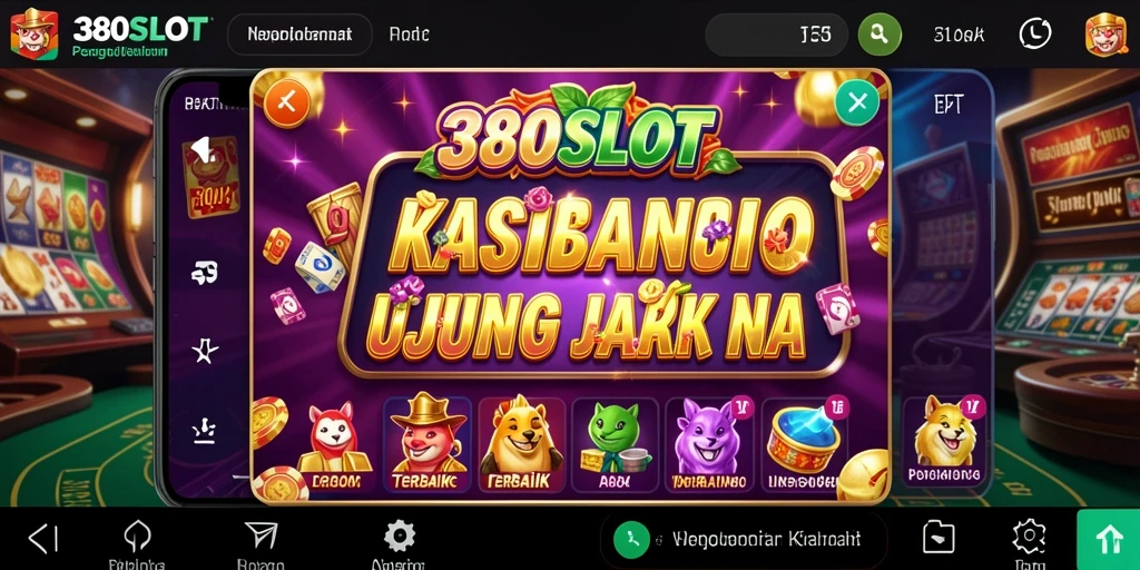 Tampilan gameplay menarik dari 380SLOT dengan tema slot yang berbeda.