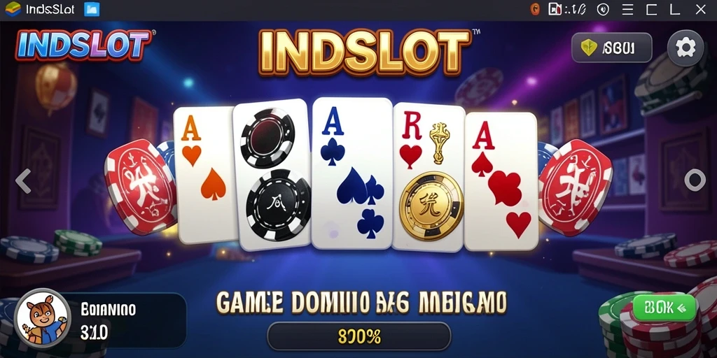 Screenshot utama gameplay INDSLOT yang seru dan menarik.
