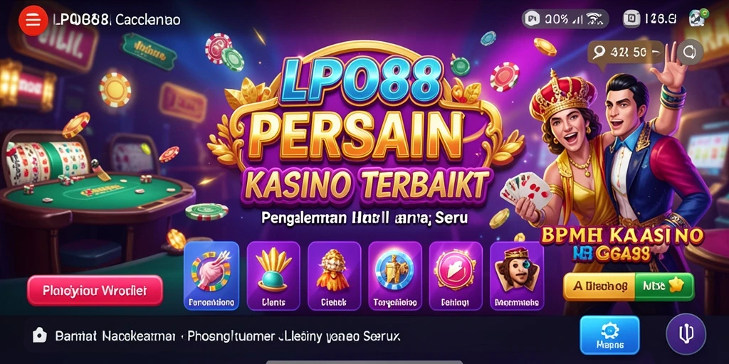 Screenshot utama LPO88 menampilkan gameplay Kasino yang menarik.