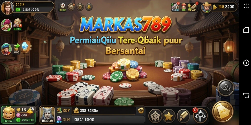 Tampilan menarik dari gameplay QiuQiu MARKAS789.