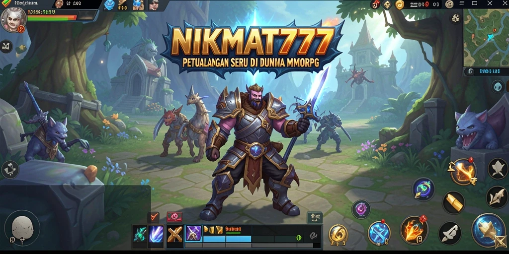 Tampilan gameplay seru dari NIKMAT777 yang penuh aksi.