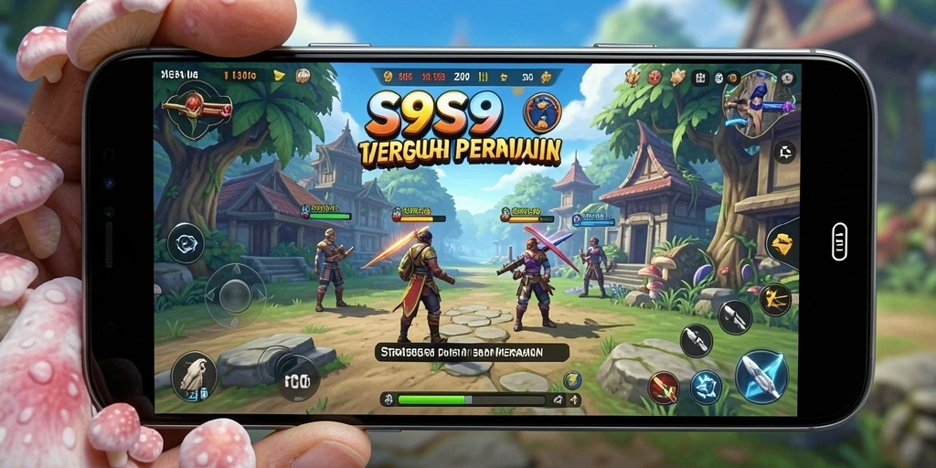 Gameplay menegangkan dari S9S9 dalam pertempuran strategi.