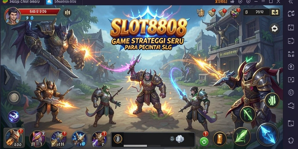 Tampilan gameplay SLOT8808 dengan aksi yang mendebarkan.