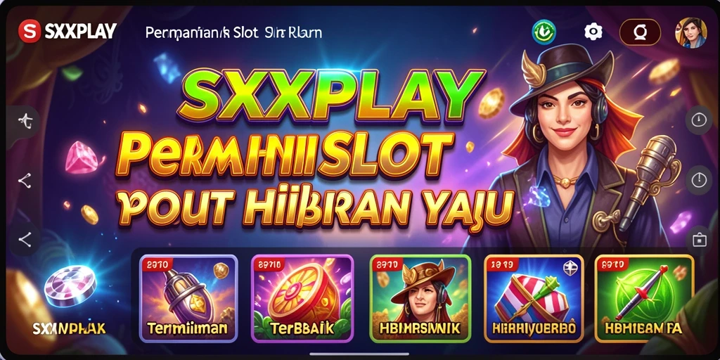 Tampilan gameplay SXXPLAY yang menarik dan penuh warna.